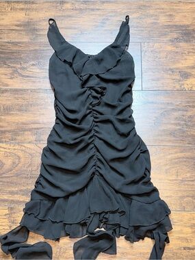 Love & Whimsey Black sleeveless mini dress